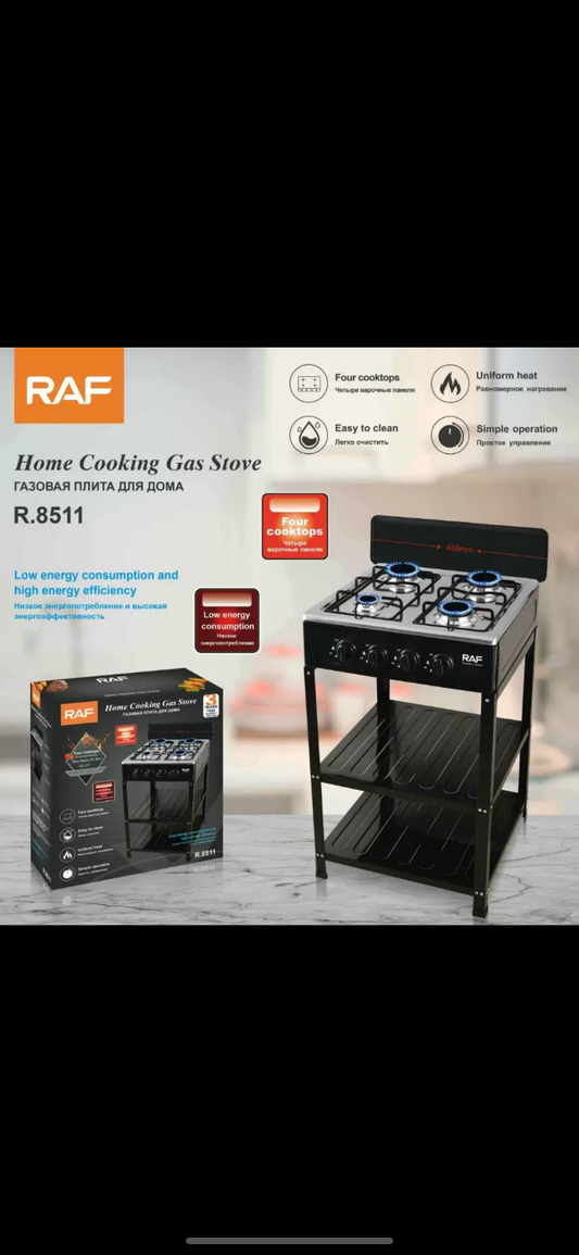 RAF gas stove free standing indoor