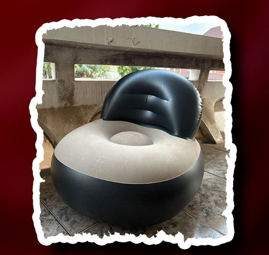 Inflatable sofa round