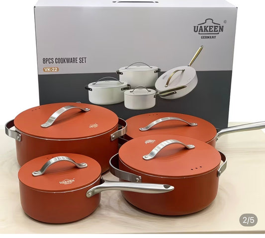 UAKEEN 8pcs cooking sets