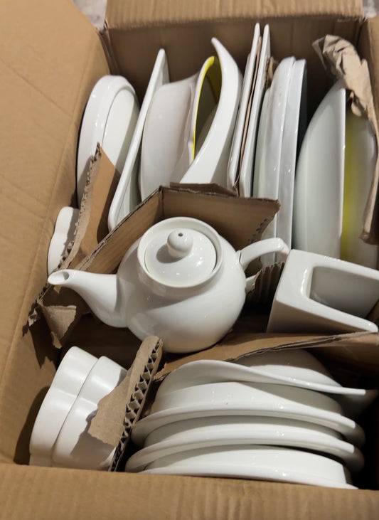 Ceramics white bowls sets (pre-order)