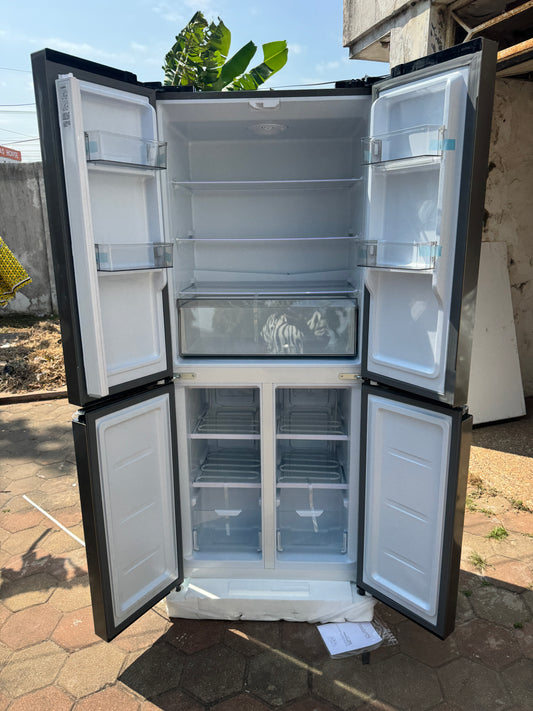 408 AUX cross shaped double door