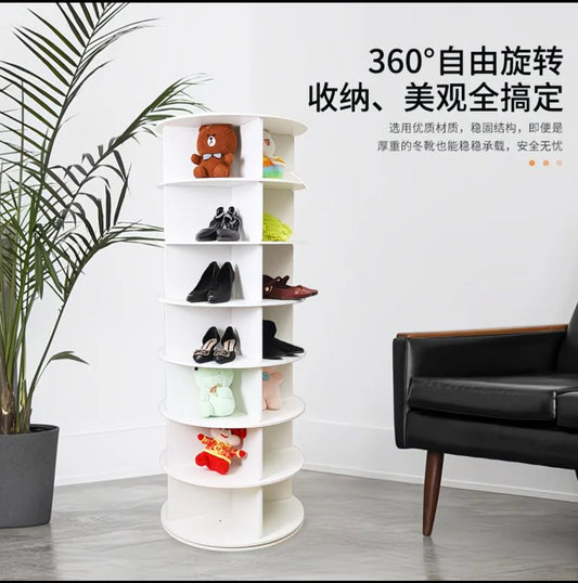 360 rotating shoe/bag display