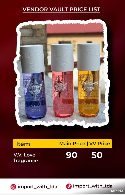 VV body splash