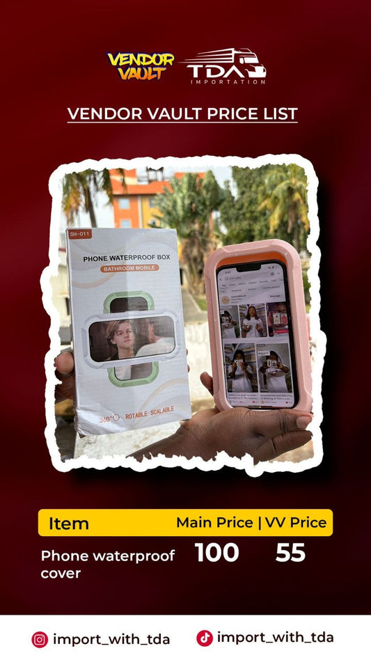 Phone waterproof cover